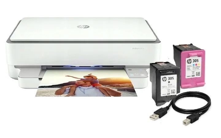 Drukarka HP Envy 6032e WiFi – Kolorowa, Duplex, Druk z telefonu