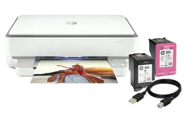 Drukarka HP Envy 6032e WiFi – Kolorowa, Duplex, Druk z telefonu