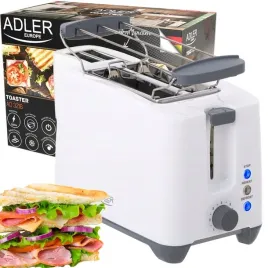 ladny-toster-opiekacz-kanapek-bialy-2-tosty-kromki-7-poziomow-1000w-ruszt
