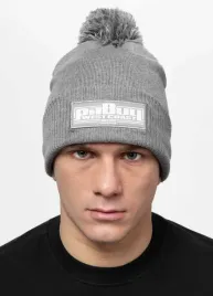 czapka-zimowa-z-pomponem-pit-bull-one-tone-boxing-szara