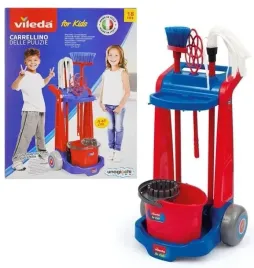 vileda-junior-wozek-do-sprzatania-dla-dzieci-zestaw-wiadro-mop-miotla