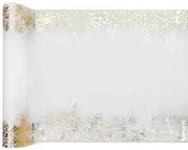 bieznik-swiateczny-zlote-szyszki-bialy-choinka-28-x-300-cm-boze-narodzenie