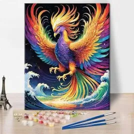 malowanie-po-numerach-40x50cm-kolorowy-ptak-ze-skrzydlami