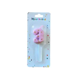swieczka-rozowa-3-numer-cyfra-elegancka-urodziny-dziecka-swieczki-roz-donut
