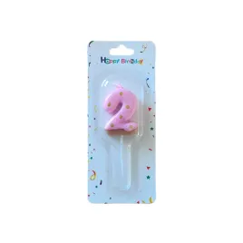 rozowa-swieczka-2-numer-cyfra-elegancka-urodziny-dziecka-swieczki-roz-donut