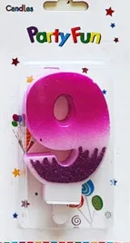 swieczka-fioletowa-rozowa-9-numer-cyfra-elegancka-urodziny-swieczki-roz