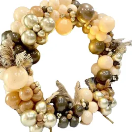 girlanda-balonowa-boho-zloto-kawa-nude-piaskowe-beze-wesele-komunia-slub