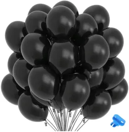 balony-czarne-matowe-duze-30-cm-pastelowe-strong-mocne-urodziny-dekoracja