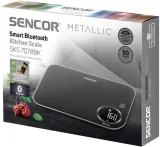 inteligentna-waga-kuchenna-z-bluetooth-sencor-5kg-jednostki-pomiaru-gram-g-funt-lb-mililitr-ml-uncja-cieczy-fl-oz