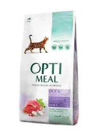optimeal-hairball-control-duck-10kg-sucha-karma-dla-kota-odklaczajaca