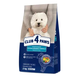 club-4-paws-premium-sucha-karma-dla-psow-malych-ras-jagniecina-i-ryz-2-kg