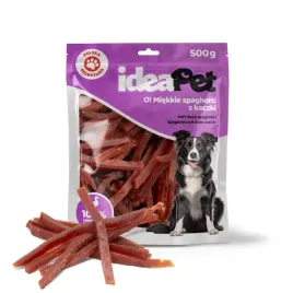 ideapet-miekkie-spaghetti-z-kaczki-500g
