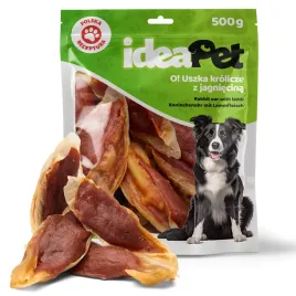 ideapet-uszka-krolicze-z-jagniecina-500g-dla-psa