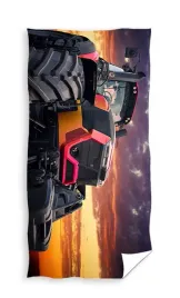 recznik-bawelniany-czerwony-taktor-70-x-140-cm