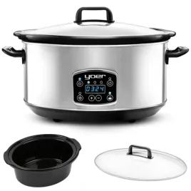 wolnowar-slow-cooker-garnek-ceramiczny-65l-yoer-320w-inox-lcd-programator