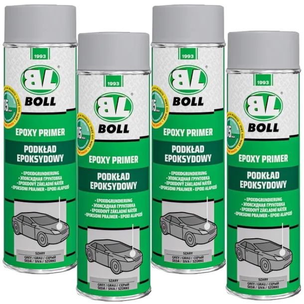 Podkład epoksydowy BOLL 500 ml - Podkład epoksydowy w sprayu SZARY