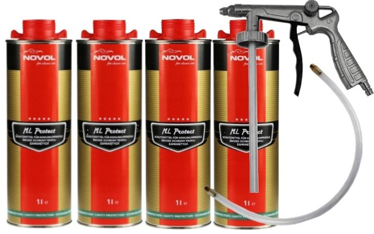 NOVOL CLASSIC CAR ML PROTECT WOSK DO PROFILI 4L + PISTOLET