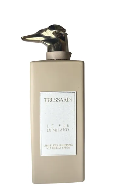 trussardi le vie di milano - limitless shopping via della spiga woda perfumowana 100 ml  tester   