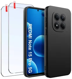 etui-do-xiaomi-redmi-note-15-pro-5g-matowe-czarne-silikon-slim-2-szt-szklo