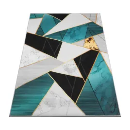 dywan-300x200-cm-zielony-szary-zloty-geometryczny-antyposlizogwy-mozaika