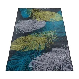 dywan-220x160-piora-liscie-do-salonu-antyposlizgowy-czarny-print-modny-bcf