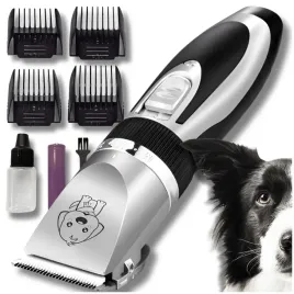 srebrna-maszynka-akumulatorowa-do-strzyzenia-psow-zwierzat-35w-4-koncowki