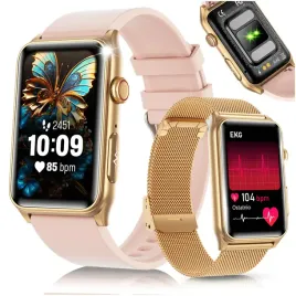 smartwatch-damski-zegarek-ekg-hrv-pomiar-cukru-cisnienia-tempertatura-bmi