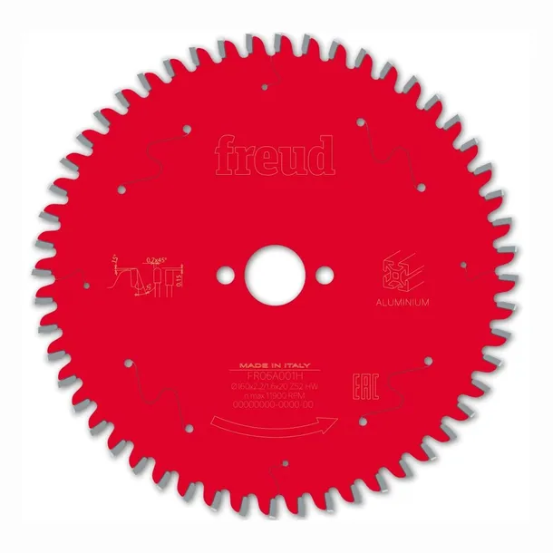 Tarcza do płyt HPL 160x20 mm Z48 Freud