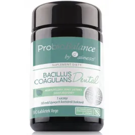 aliness-probiotyk-probiobalance-dental-bacillus-coagulans-10-mld-90-table