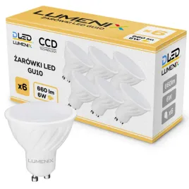 6x-zarowka-led-gu10-6w-2900k-biala-ciepla-660lm-120-wydajna-premium-ccd