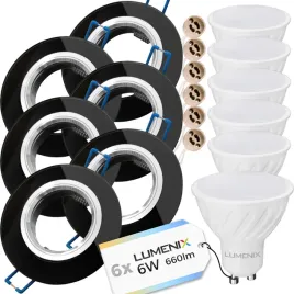 zestaw-6x-oprawa-okragla-szklana-czarna-lustrzana-zarowka-gu10-led-6w