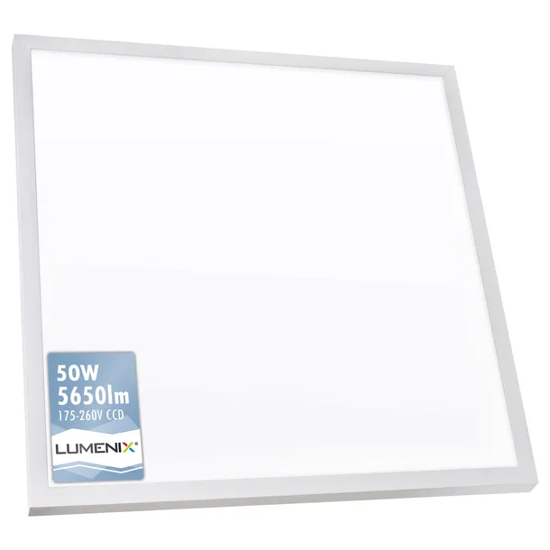 Panel LED Oprawa Rastrowa 60x60cm 595x595mm 50W Kaseton CCD Sufitowy