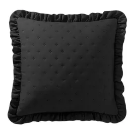 poszewka-dekoracyjna-pikowana-z-falbana-celia-45x45-cm-czern