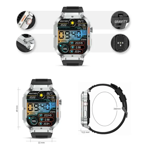 smartwatch-gravity-gt6-5-komunikacja-bluetooth