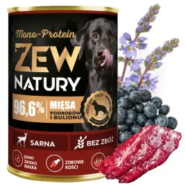 mokra-karma-dla-psa-mono-protein-sarna-puszka-400g-zew-natury