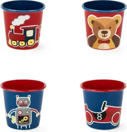 kubeczki-porcelanowe-excelsa-vintage-toys-wielokolorowe-4-szt-90-ml