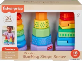 fisher-price-drewniane-piramidki-klocki-sorter-ksztaltow-sensoryka-hxt76
