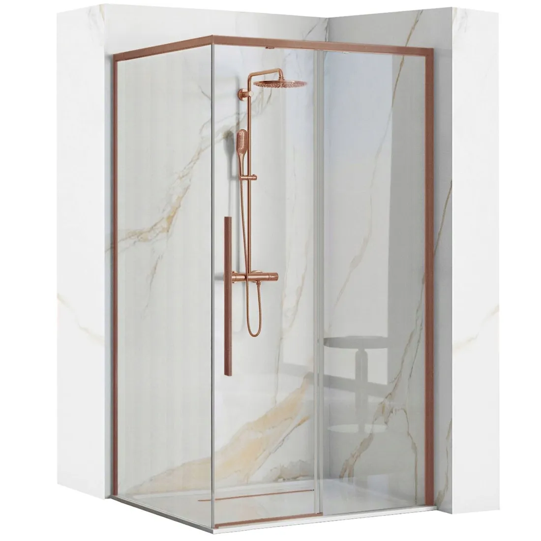 kabina-solar-brush-copper-90x90-stan-nowy