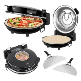 piec-do-pizzy-teesa-400c-1200w-kamien-okienko-2-lopatki