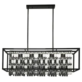 lampa-wiszaca-krysztalowa-czarna-4xe27-nowoczesna