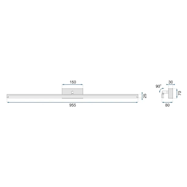 toolight-kinkiet-led-app376-1w-100cm-white-stan-nowy