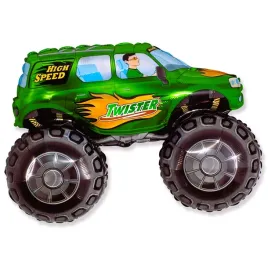 balon-foliowy-monster-truck-zielony-38-96-cm-flexmetal-pack