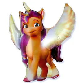balon-foliowy-kucyki-pony-sunny-34-87-cm-flexmetal-pack