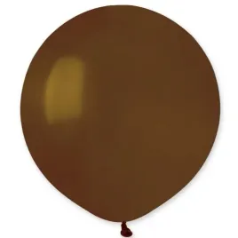 balony-pastelowe-lateksowe-brazowe-gemar-19-48-cm-25-szt