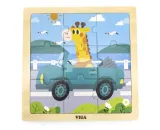 viga-44629-puzzle-na-podkladce-9-elementow-auto