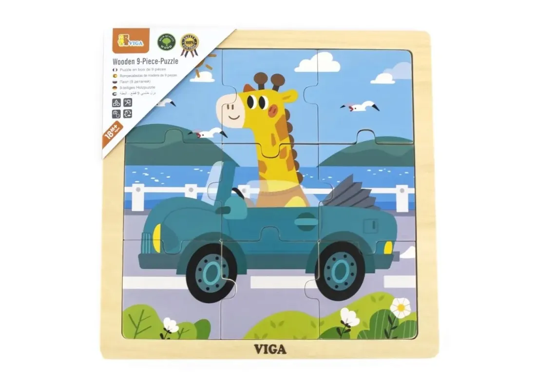 viga-44629-puzzle-na-podkladce-9-elementow-auto