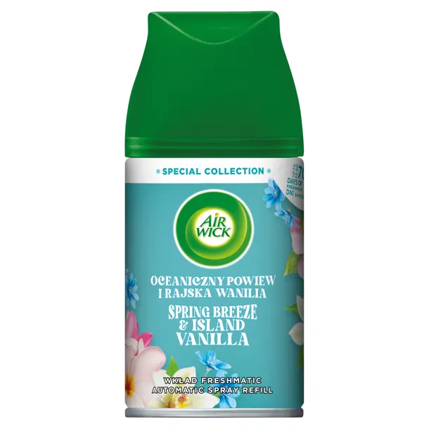Air Wick Freshmatic oceaniczy powiew i rajska wanilia zapas 250 ml
