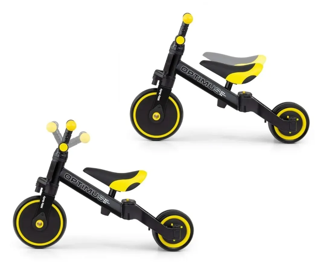 rowerek-3w1-optimus-black-stan-nowy