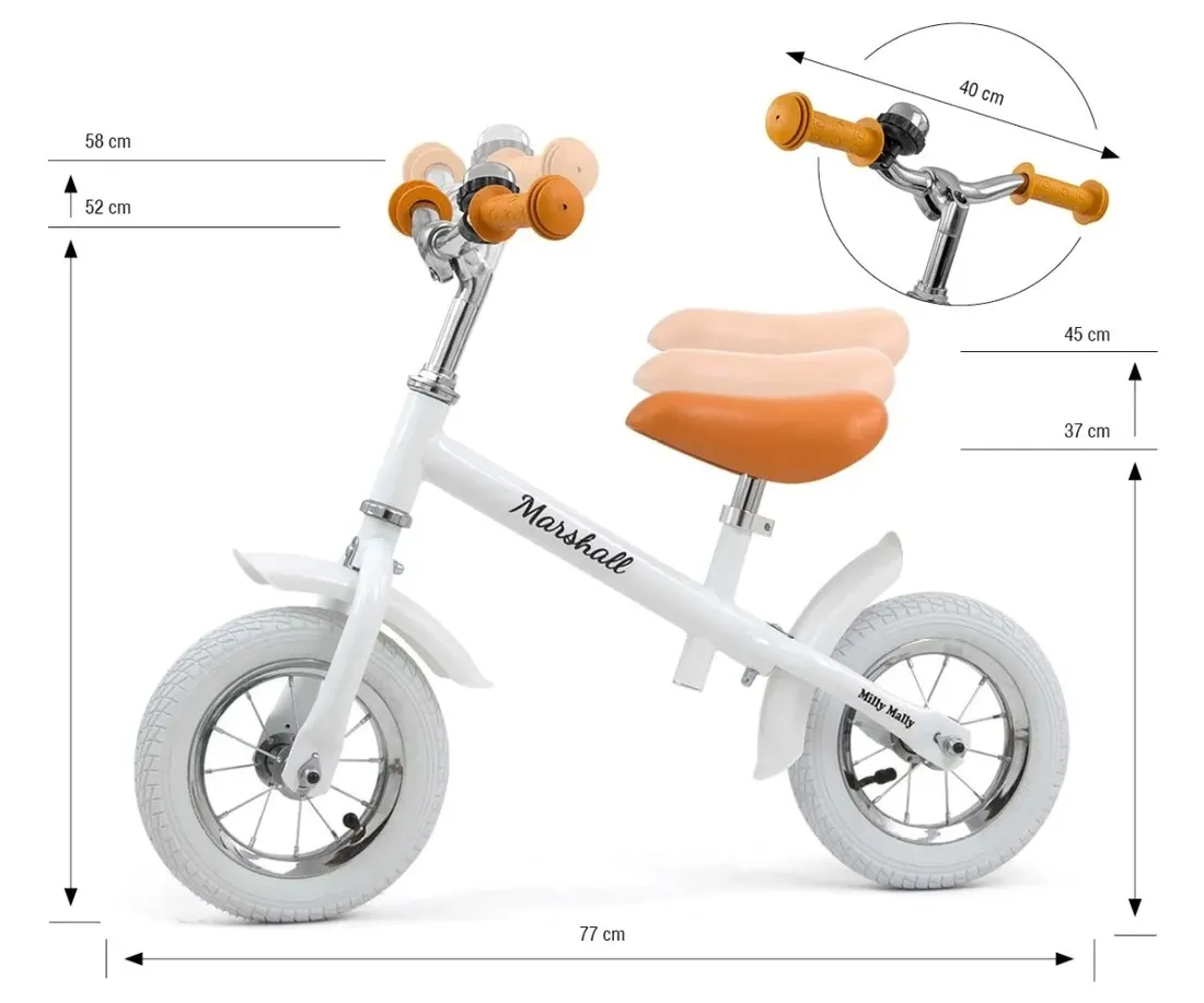 rowerek-biegowy-marshall-air-white-stan-nowy