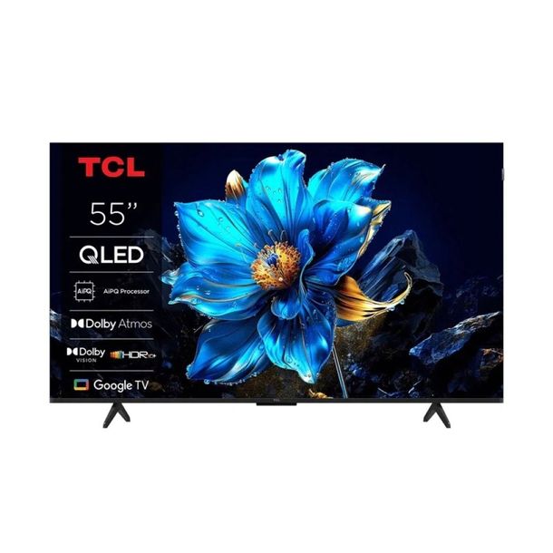 Telewizor TCL 55T69C QLED 55” 4K Ultra HD Google TV Dolby Atmos DVB-T2